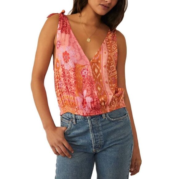 Free People Tied To You Tank Size Xs - Picture 3 of 9
